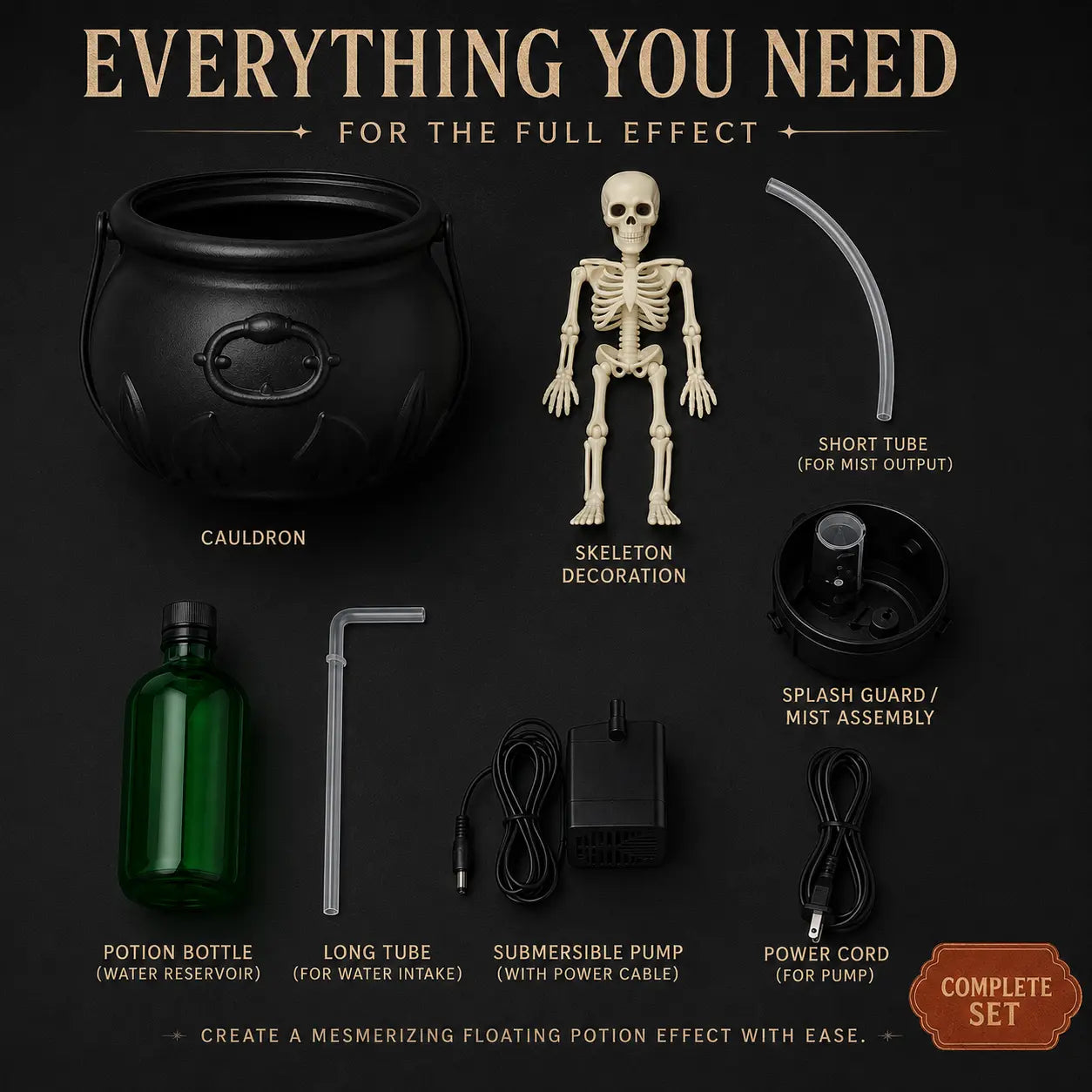 Floating Potion Cauldron